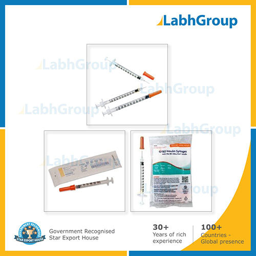Insulin syringe By LABH PROJECTS PVT. LTD.