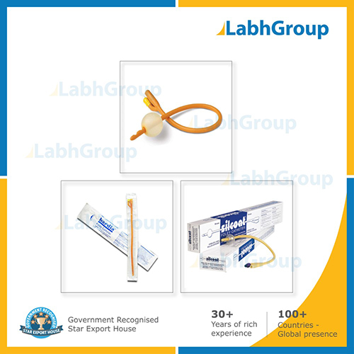 Foley balloon catheter latex