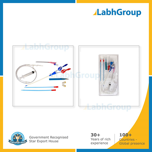 Hemodialysis catheter kit