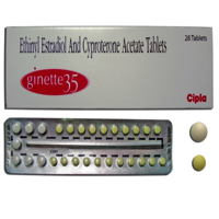 Ethinyl Estradiol+Cyproterone Tab