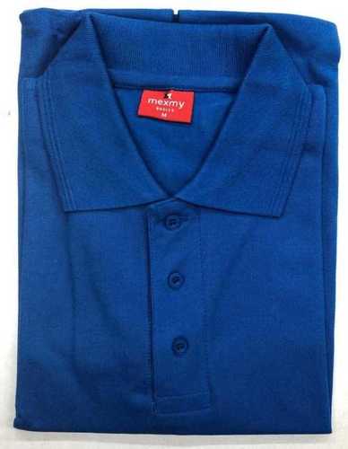 Mens Royal Blue Polo T-Shirts