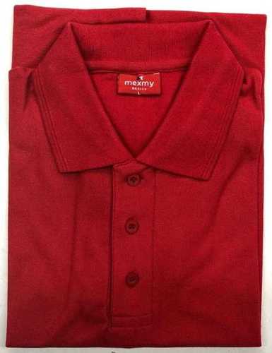 Mens Red Polo T-Shirts