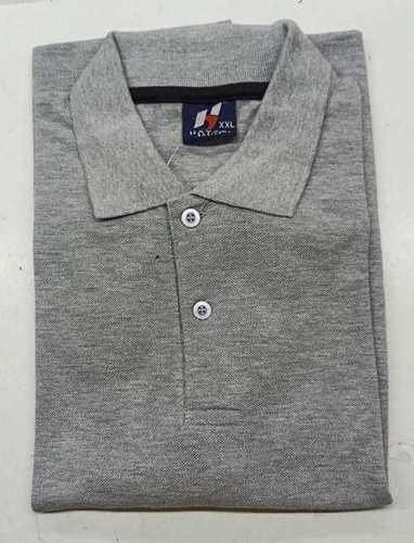 Mens 200 Gsm Grey Polo T-shirts Age Group: Adult