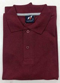 Mens 200 Gsm Maroon Polo T-Shirts