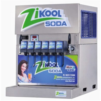 6 Flavour Zikool Soda Machine
