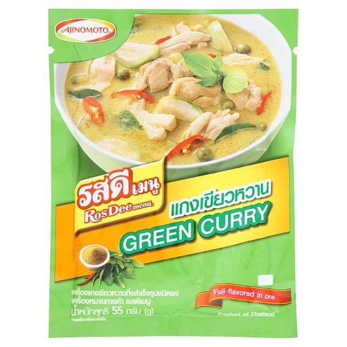 Ros Dee Menu Instant Green Curry Paste Powder 55 grams