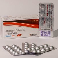 Pyridoxine HCL de Methylcobalamin y tabletas cidas Folic