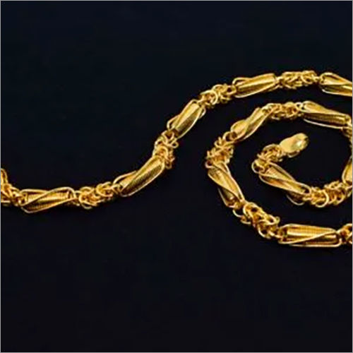 Fancy Jewelry Chain Best quality long lasting plated Gold at Rs 98.00, Lallapura, Varanasi