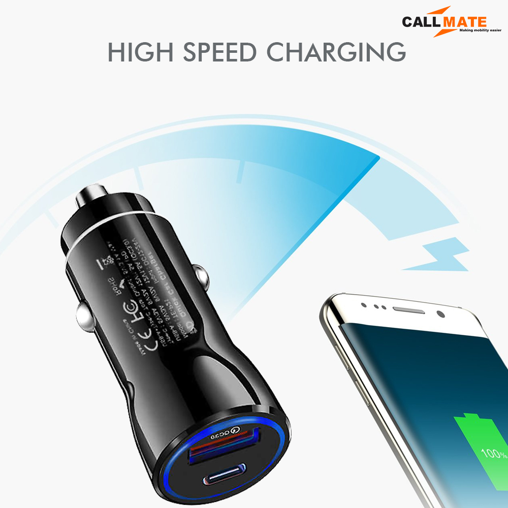 PD 1 USB Car Charger