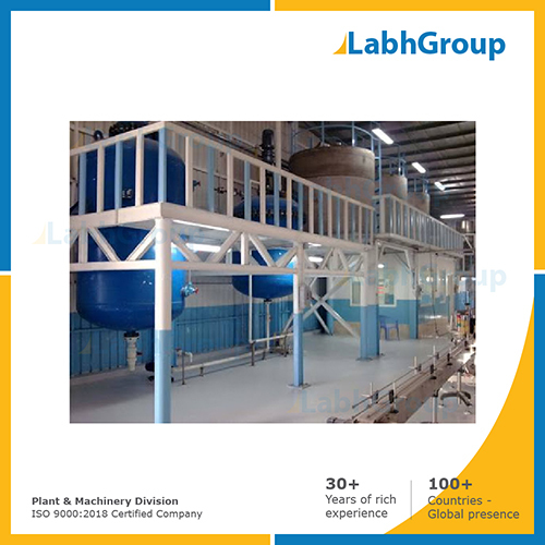 Bleaching liquid processing manufacturing plant & machines