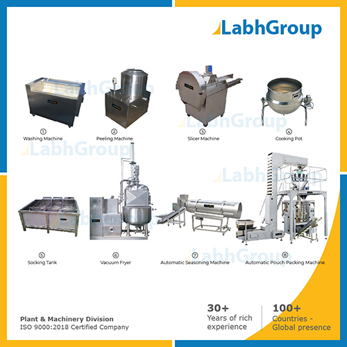 Vacuum fried beetroot chips making machines