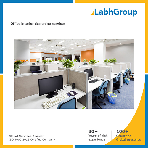 Office interior designing services By LABH PROJECTS PVT. LTD.