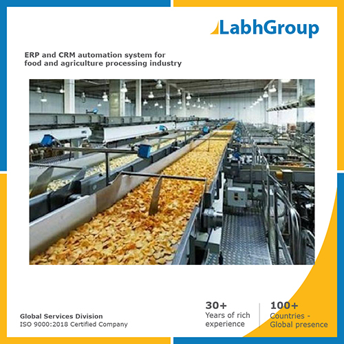 ERP and CRM automation system for food and agriculture processing industry