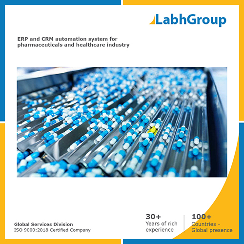 ERP and CRM automation system for Pharmaceuticals and healthcare industry
