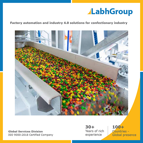 Factory automation and industry 4.0 solutions for Confectionary industry