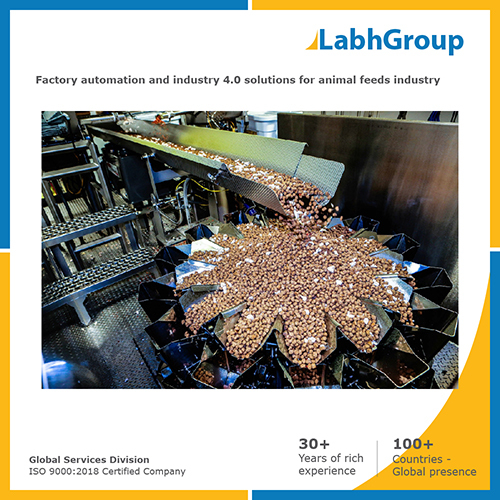 Factory automation and industry 4.0 solutions for Animal feeds industry