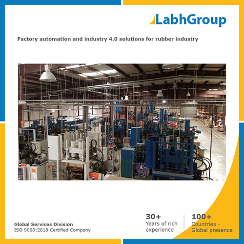 Factory automation and industry 4.0 solutions for Rubber industry