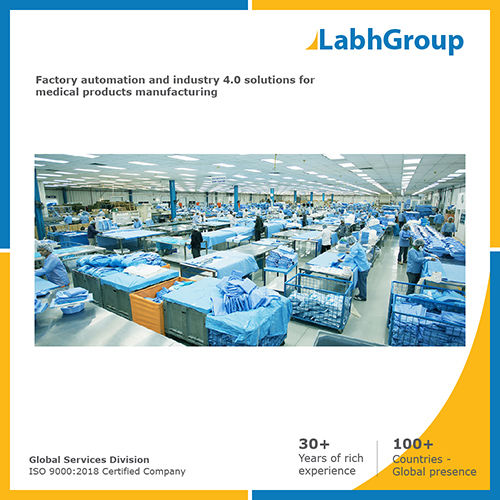 Factory automation and industry 4.0 solutions for Medical products manufacturing