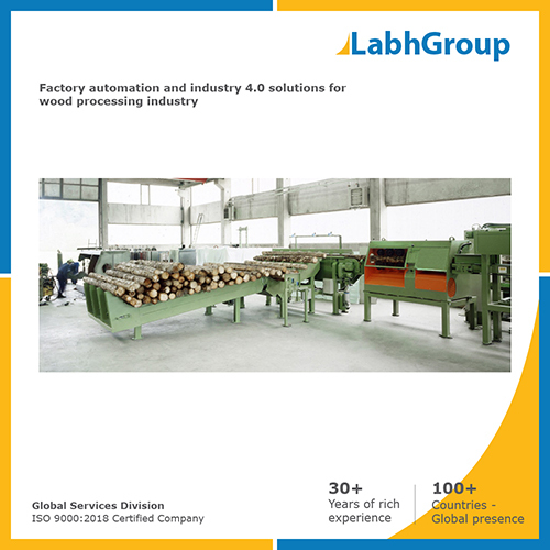 Factory automation and industry 4.0 solutions for Wood processing industry