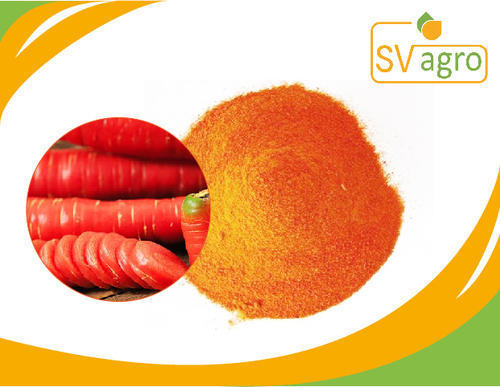 Natural Organic Spray Dried Carrot Juice Powder By SV AGROFOOD