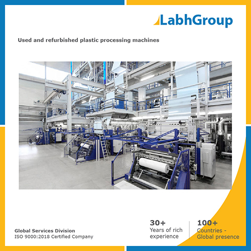 Used and refurbished Plastic processing  machines