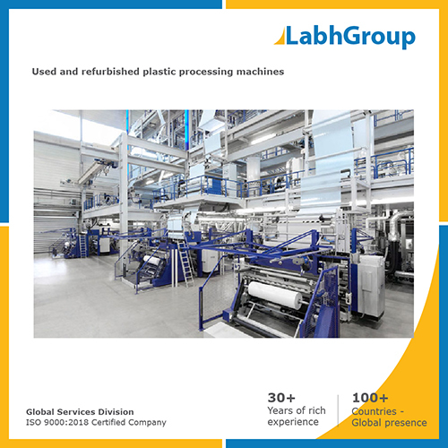 Used and refurbished Plastic processing  machines