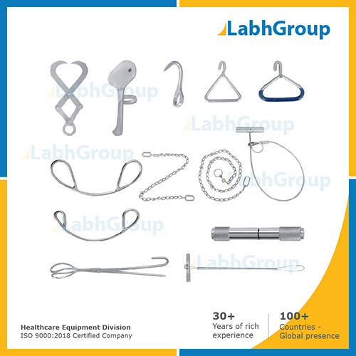 Calving instruments for veterinary hospital