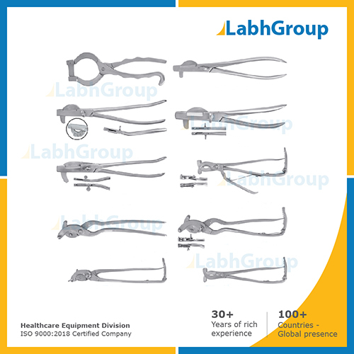 Castration instruments for veterinary hospital
