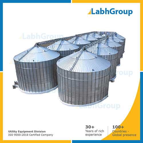 Bulk storage silos for castor seeds By LABH PROJECTS PVT. LTD.