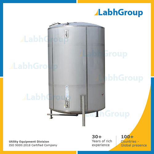 Stainless steel insulated tank