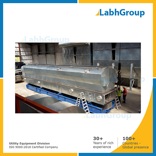 Industrial fluid bed dryer