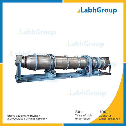 Industrial rotary dryer