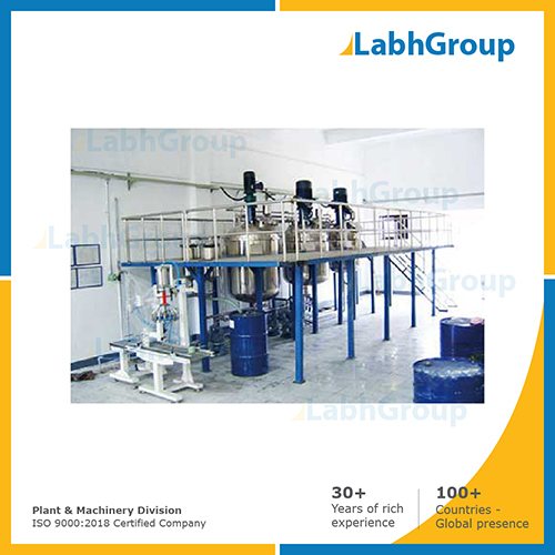 Paint making plant