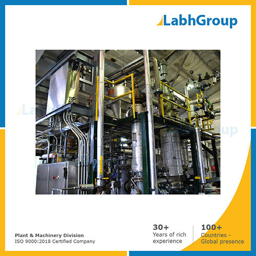 Molecular distillation plant