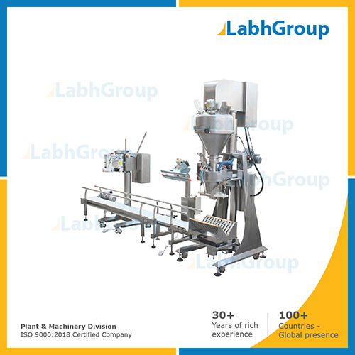Semi automatic big bag packing line for food & pharmaceutical powder ( 5 to 50 kg )