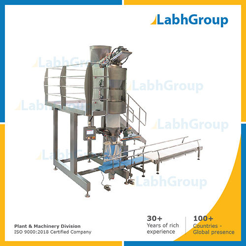 Semi automatic big bag packing line for feedstuff & chemical ( 5 to 50 kg )