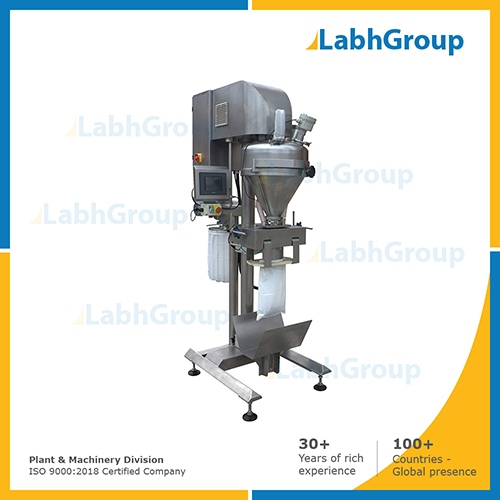 Semi-automatic auger filler machine for big bag of powder