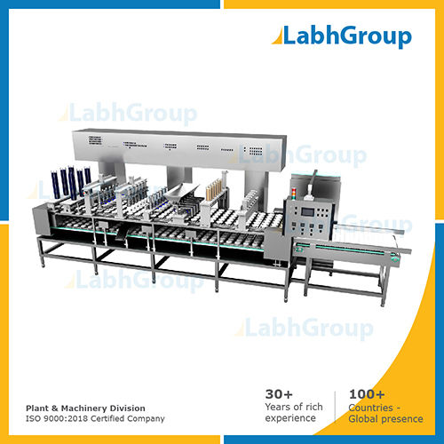 Wafflle cone filling & packing machine