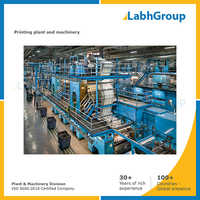 Best Quality Printing Plant and Machinery - Automatic Rotogravure, Flexographic & Web Offset Printing Machines, Ergonomic Design, Efficient Control Panel, 24/7 Operation