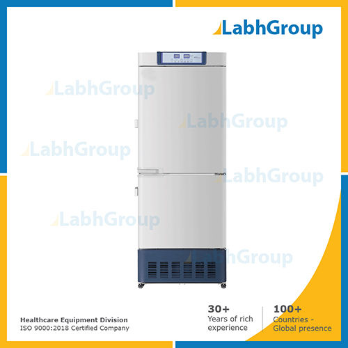 Combined refrigerator and freezer for covid-19 vaccine