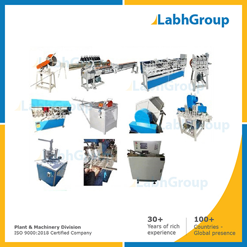 Wooden toothbrush making machine