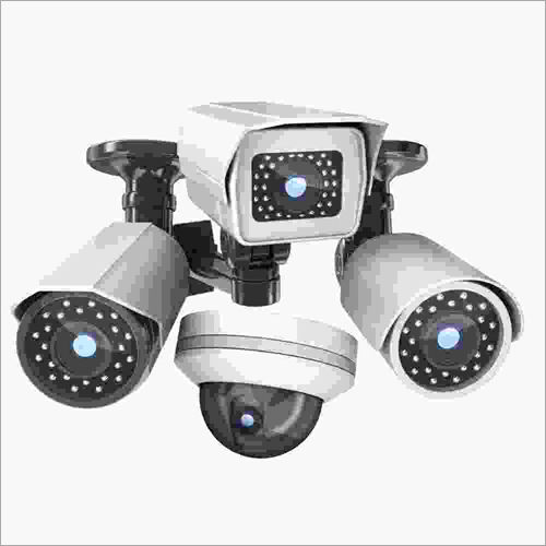 Blue Cctv Video Camera