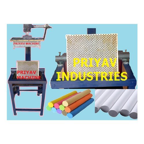 Gun Metal Block School Chalk Making Machine