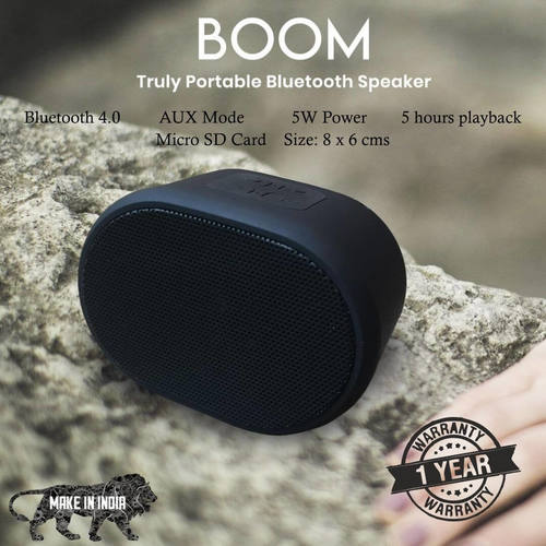 Boom Speaker Output Power: 5 Watt (W)