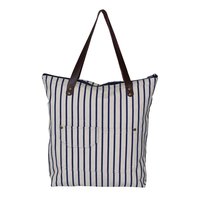 Natural Canvas Tote Bag With Inside Polyester Lining
