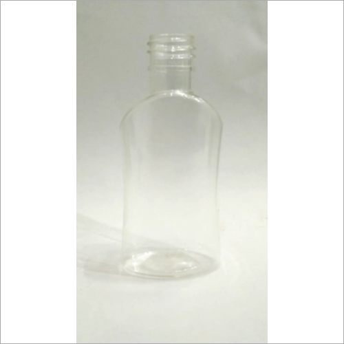 Cosmetic Oblique Oval Clear Pet Bottle