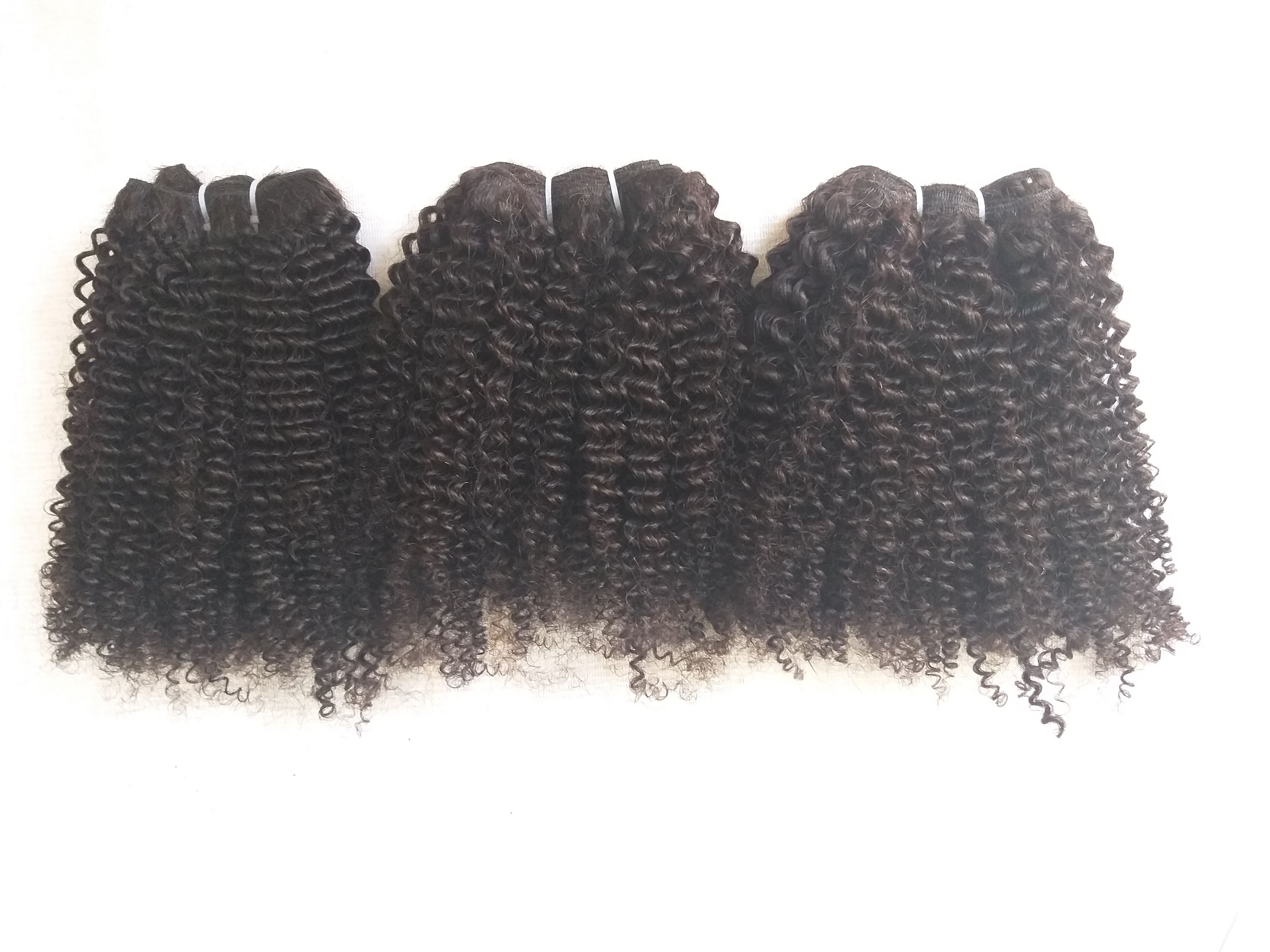 Steam Curly Human Hair, Indian Human Hair