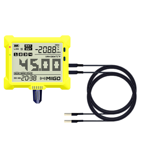 Digital Thermo Hygrometer Blue-H-B-THIT2 - Bluetooth Wireless Online from MIIGO ONLINE  LLP
