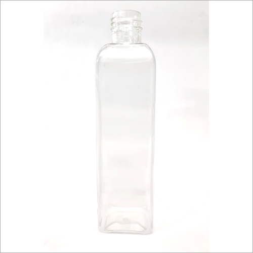 Cosmetic Square Edge Clear Pet Bottle By LA ORGANIQ FOODS PVT. LTD.