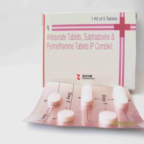 Artesunate, Sulphadoxine & Pyrimethamine Tablets